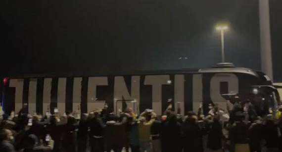 Dopo il Napoli, ecco la Juve: i bianconeri di Allegri appena arrivati allo Stadium