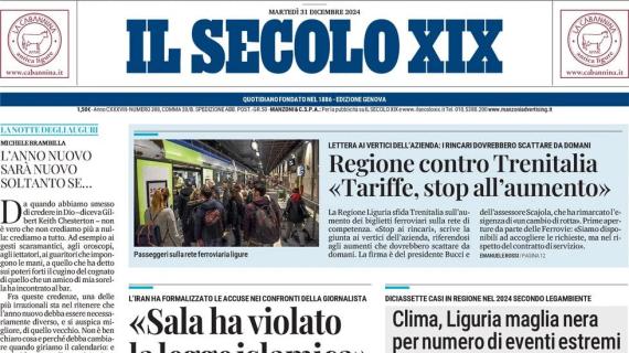 Il Secolo XIX: "Balotelli, segnale al Genoa: si allena da solo per recuperare"