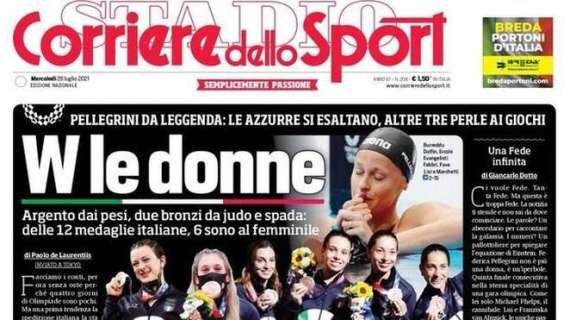 L'apertura del Corriere dello Sport: "Allegri: 'Ronaldo, voglio di più'"
