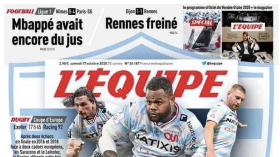 L'Equipe: "Mbappé aveva ancora del succo". Doppietta al Nimes