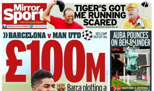 Barça-Man Utd, braccio di ferro per Rashford: "100 mln di sterline"