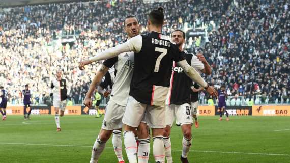 Serie A, la classifica aggiornata: la Juventus si porta a +6 sull'Inter