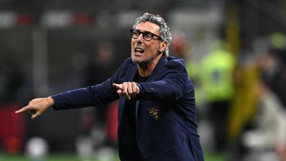 Lecce, Gotti: "Buoni spunti sporcati da quei 4 minuti. Tra Milan e Inter..."