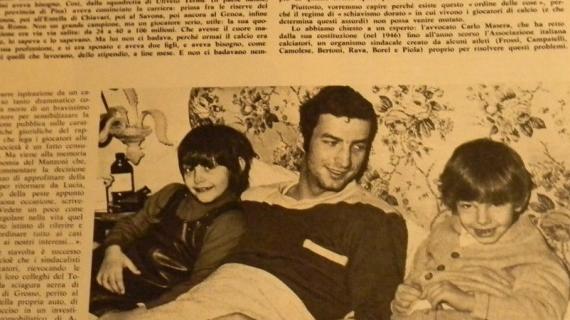 16 marzo 1979, muore Giuliano Taccola dopo un malore nello spogliatoio Amsicora di Cagliari