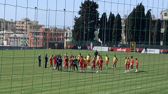 Genoa, tanti tifosi al "Signorini" e buone notizie per Gilardino: Aramu si allena col gruppo
