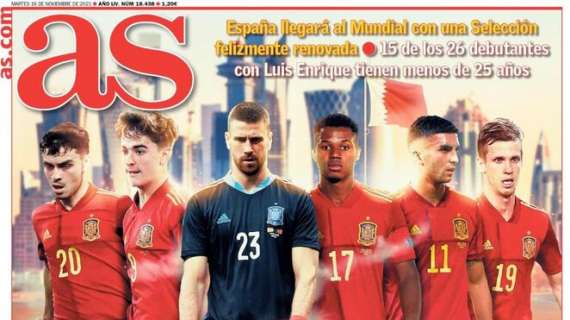 Le aperture spagnole  - La Spagna in Qatar, mentre l'Italia dovrà giocarsi il ripescaggio