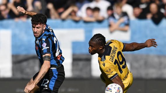 L'Udinese passa in pieno recupero, Kamara affonda l'Atalanta: 1-0 al 45'