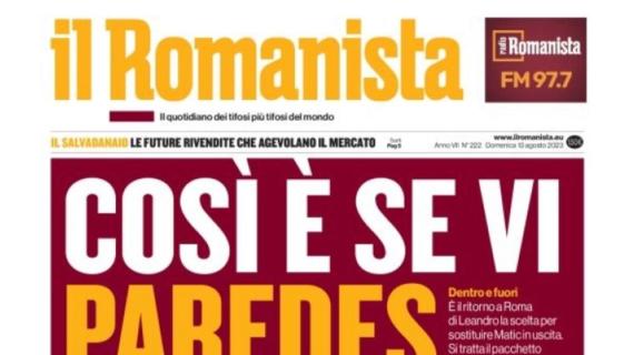 La Roma riabbraccia un ex centrocampista. Il Romanista: "Così è se vi Paredes"