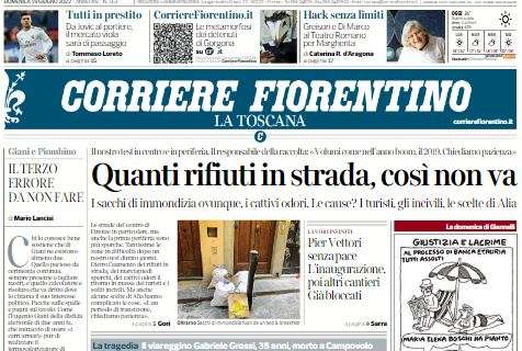 Corriere Fiorentino e il mercato viola: "Tutti in prestito"
