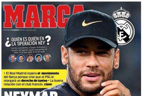Le aperture in Spagna - Neymar, sfida Real-Barcellona. Arbitra il PSG