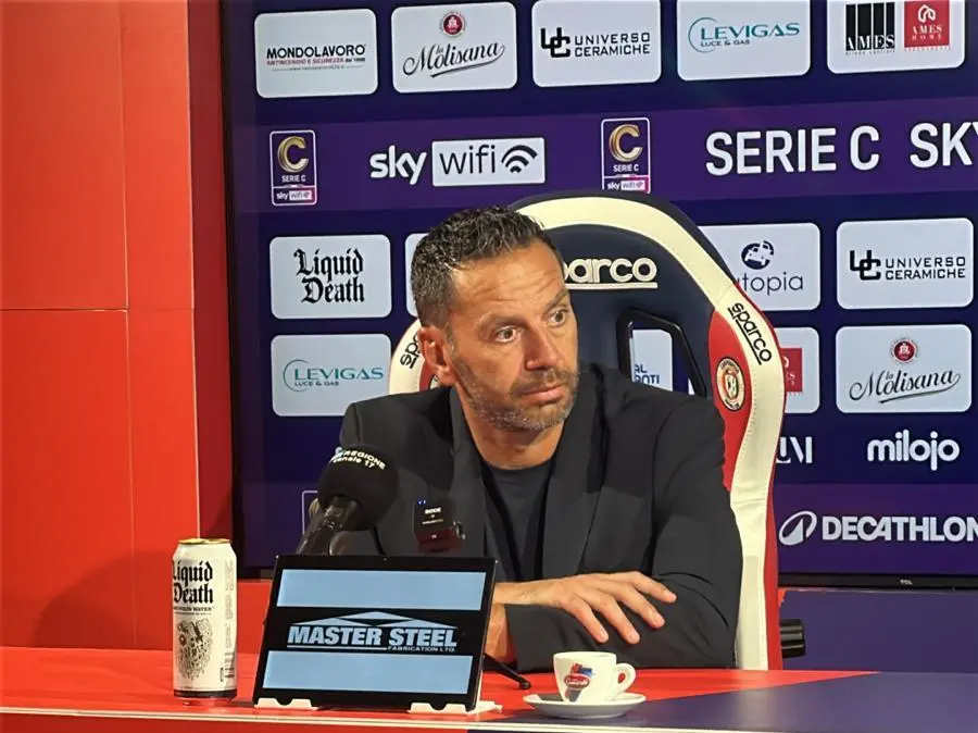 Campobasso, Zauri: "Contro il Potenza voglio vedere grande cuore e voglia di soffrire"