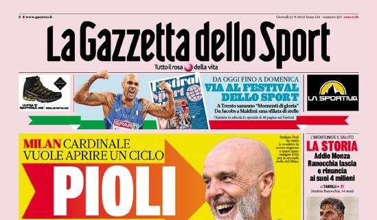 Le principali aperture dei quotidiani italiani e stranieri di giovedì 22 settembre 2022
