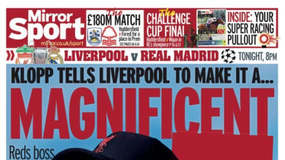 Le aperture inglesi - Il Liverpool punta la settima: stasera la finale di Champions col Real