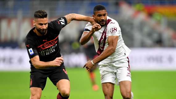 Milan-Torino 1-0, le pagelle: Giroud ci mette ancora lo zampino, Belotti rimane ingabbiato