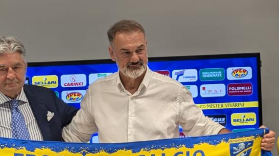 Frosinone, Vivarini: "Palermo e Cremonese le squadre favorite per la promozione in A"