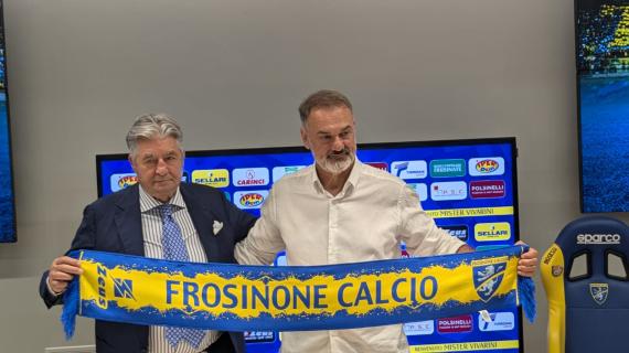 Frosinone, Vivarini si presenta: "Una grande piazza per realizzare il mio sogno a fine stagione"