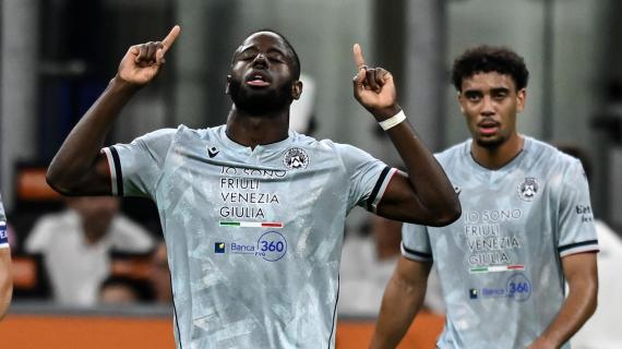 L'Udinese dimezza lo svantaggio al Mapei Stadium al 56'. Gol di Davis, gara riaperta