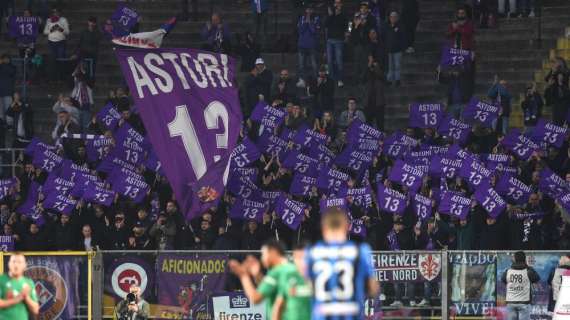 Atalanta-Fiorentina, emozione nel ricordo di Astori. Ilicic in lacrime