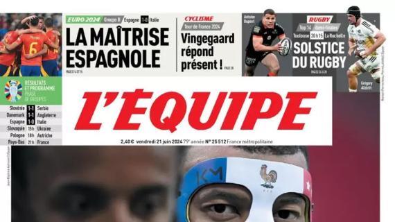 L'Equipe su Mbappé: "Avanzare con le maschere". Francia opposta all'Olanda