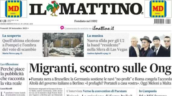 Il Mattino: "Kvara e il ragazzino: la gioia del calcio. E il Napoli chiude il caso Osimhen"