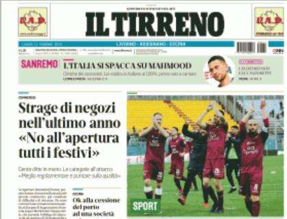 Il Tirreno: “Livorno doma il Cosenza nella sfida-salvezza”