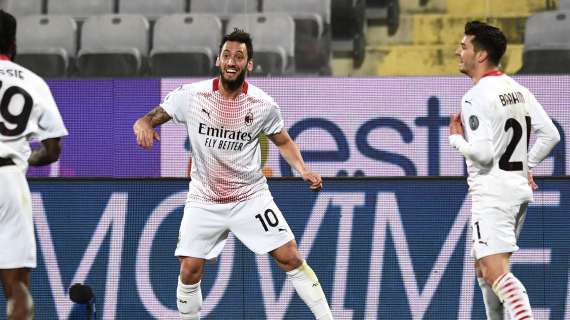 Le pagelle di Calhanoglu: al Franchi si esalta, parte lento poi è hard rock