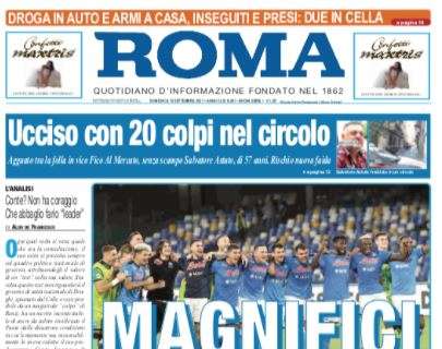 Il Roma celebra il Napoli per il successo sulla Juventus: "Magnifici"