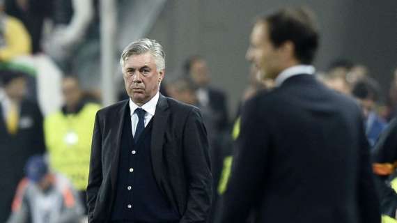 Napoli-Juventus in panchina: Ancelotti fa 20, Allegri invece 10