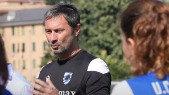 Sampdoria Women, esonerato mister Corti. Squadra ad interim a Castiglione