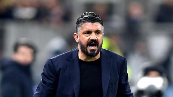 Napoli, Gattuso: "C'è rammarico, il Barcellona ha tirato una sola volta"
