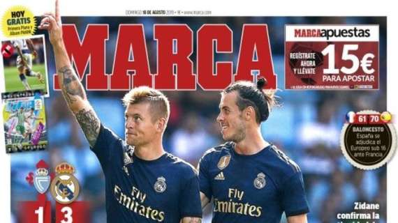 Real Madrid, Marca titola: "La vecchia guardia si fa seria"