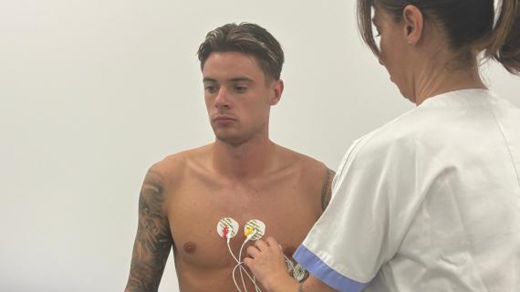 Atalanta, visite terminate per Zalewski: ora in sede per le firma. Le immagini dei test