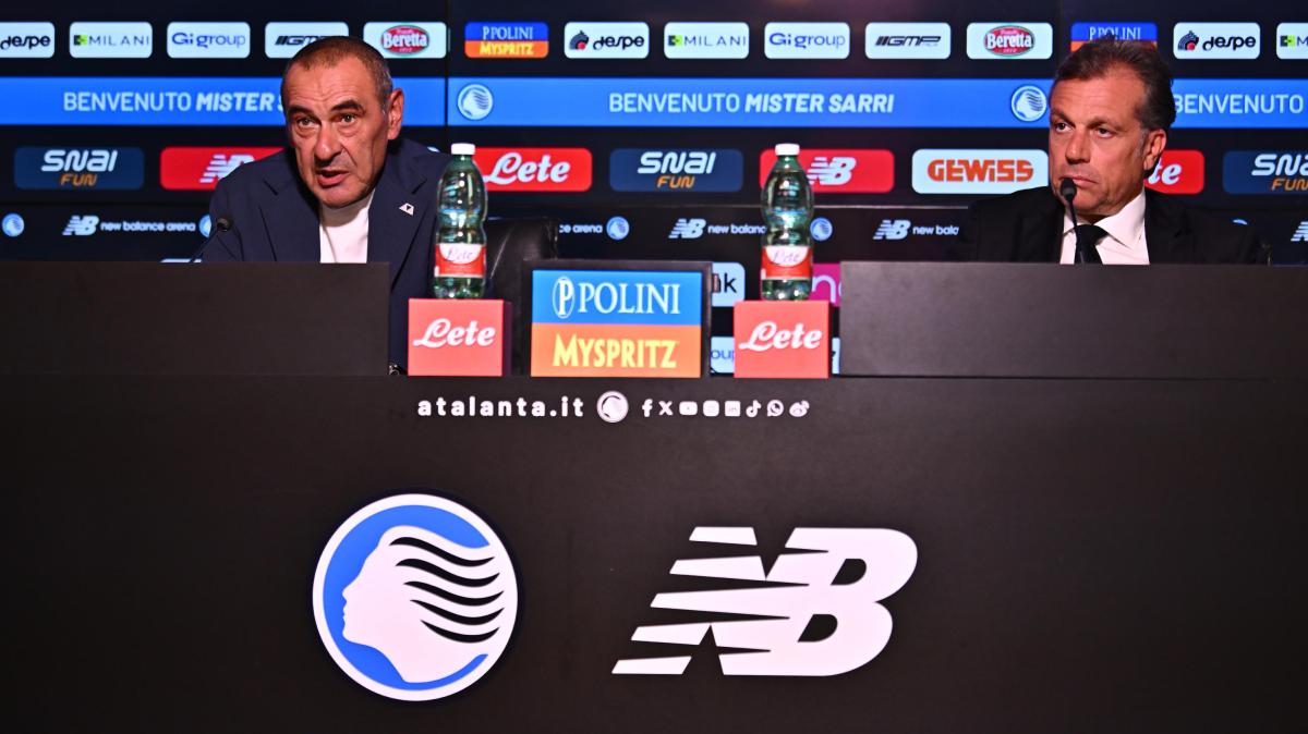 Atalanta, Giuntoli: "Sarri è il primo e più grande acquisto dell'Atalanta"