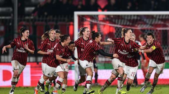Classifica Serie A femminile, Milan primo in attesa di Juve-Roma