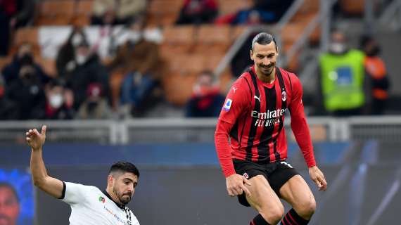 Milan, Ibrahimovic ko contro la Juventus: per lo svedese dolore al tendine achilleo
