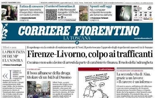 Corriere Fiorentino in apertura: "Palladino a Cipro per restare al primo posto"