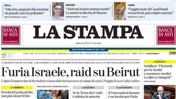 La Stampa: "Di Gregorio tra i pali della Juve riannoda il filo di una tradizione vincente"