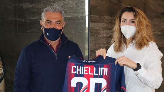 UFFICIALE: Il Crotone tessera Chiellini. Si tratta di Silvia, sorella del difensore bianconero