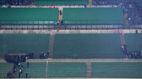 La Curva Nord torna sui fatti di Inter-Samp: "Stadio abbandonato in maniera sobria e silente"