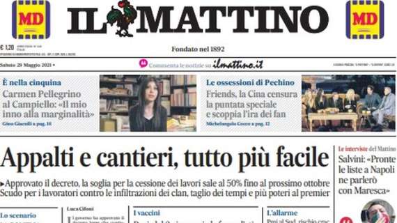 Il Mattino: "Spalletti è fatta. Allenerà il Napoli per due anni"