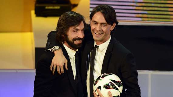 Pirlo sfida Inzaghi, gara tra amici: "Filippo ha riconquistato la Serie A con i risultati"