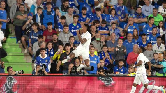 Getafe-Real Madrid 0-1, le pagelle: Militao decisivo, bene Rodrygo. Unal non pervenuto