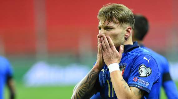 Italia, Immobile: "Il gol è una liberazione per me e per la squadra. Vittoria dedicata a Daniel"