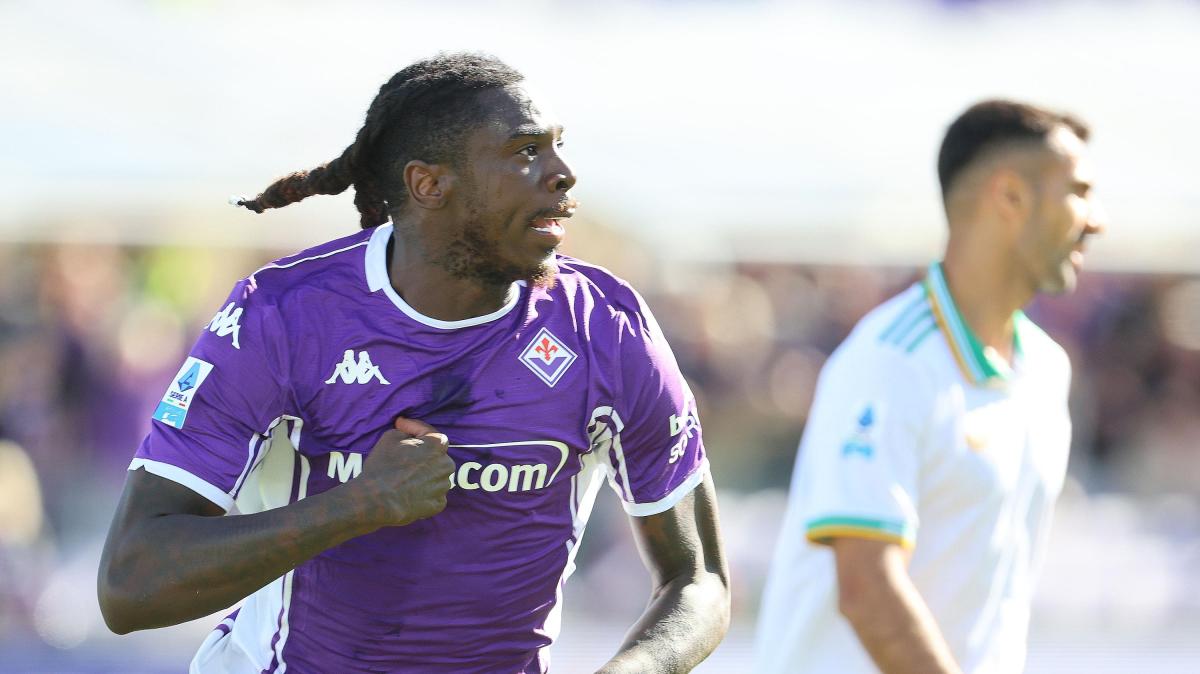 Infortunio Kean, la Fiorentina conferma: "Escluse lesioni". Sarà valutato giorno per giorno