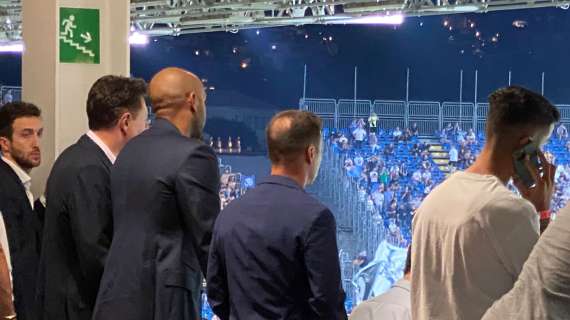 TMW - Como, Henry assiste al match contro il Brescia dalle tribune del 'Sinigaglia'