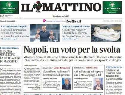 Il Mattino: "Napoli, riecco i titolarissimi"