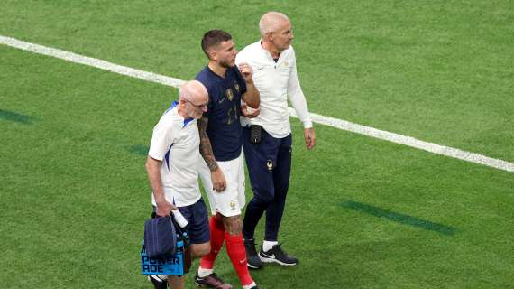 Mondiali: Francia, Lucas Hernandez out per il resto del torneo