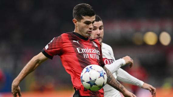 Sollievo Pulisic. Per l'attaccante del Milan è solo affaticamento, ma forse salta Lecce