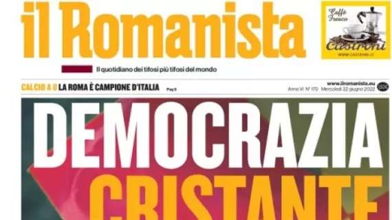 L’apertura de Il Romanista sulla consacrazione del classe ’95 Bryan: “Democrazia Cristante”