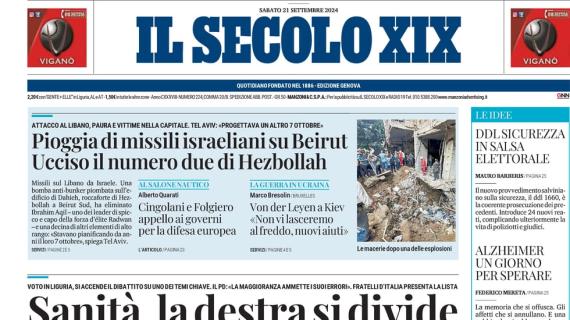 Il Secolo XIX: "Gilardino avvisa i suoi: 'Genoa, trappole in Laguna contro il Venezia'"